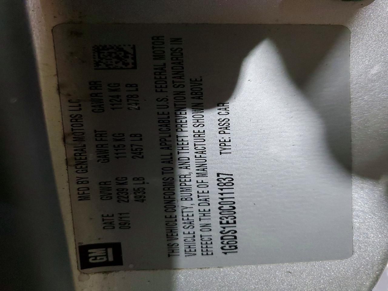 2012 Cadillac Cts Premium Collection