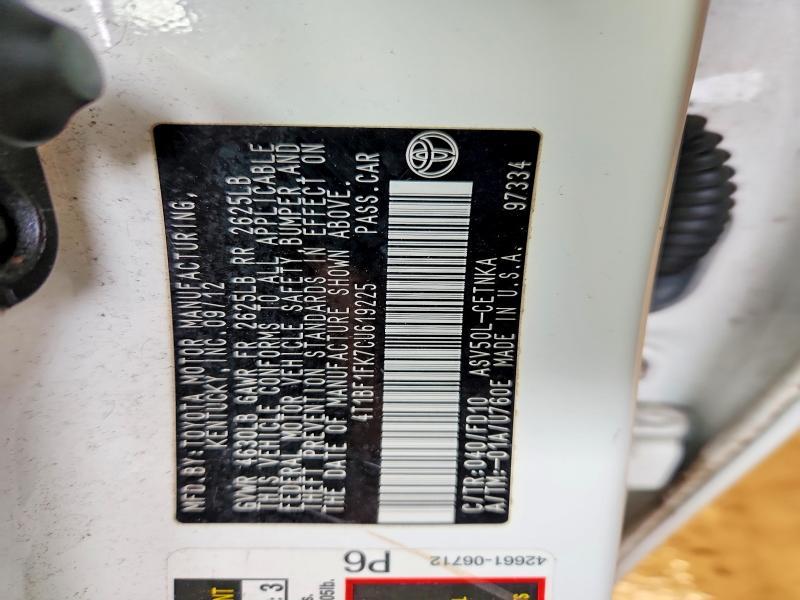 2012 Toyota Camry Base