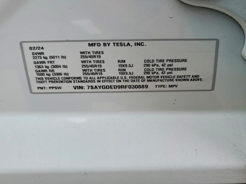 2024 Tesla Model y