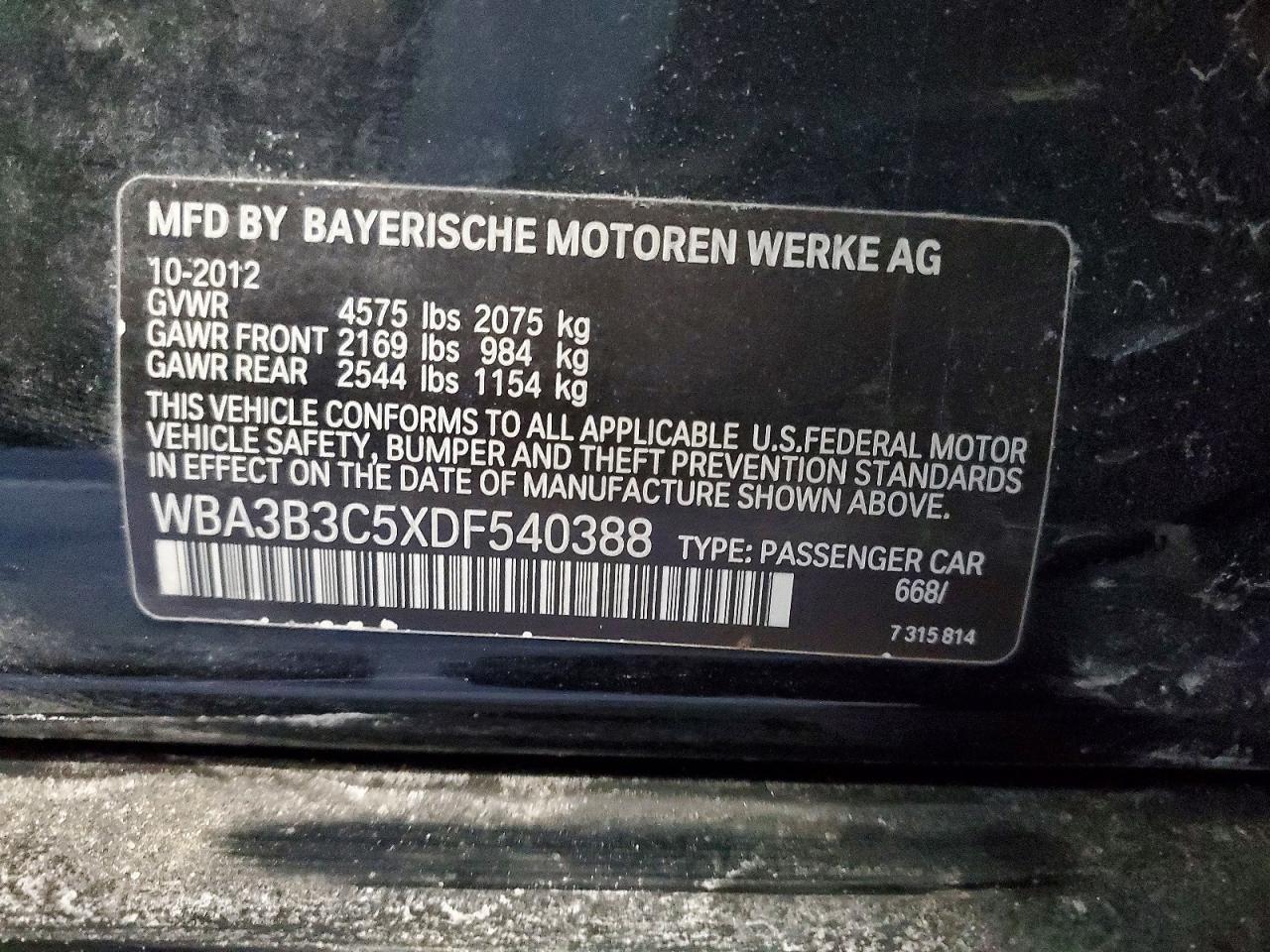 2013 BMW 328 xi
