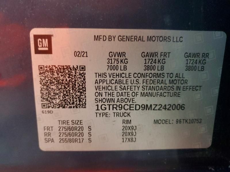 2021 GMC Sierra K1500 Elevation