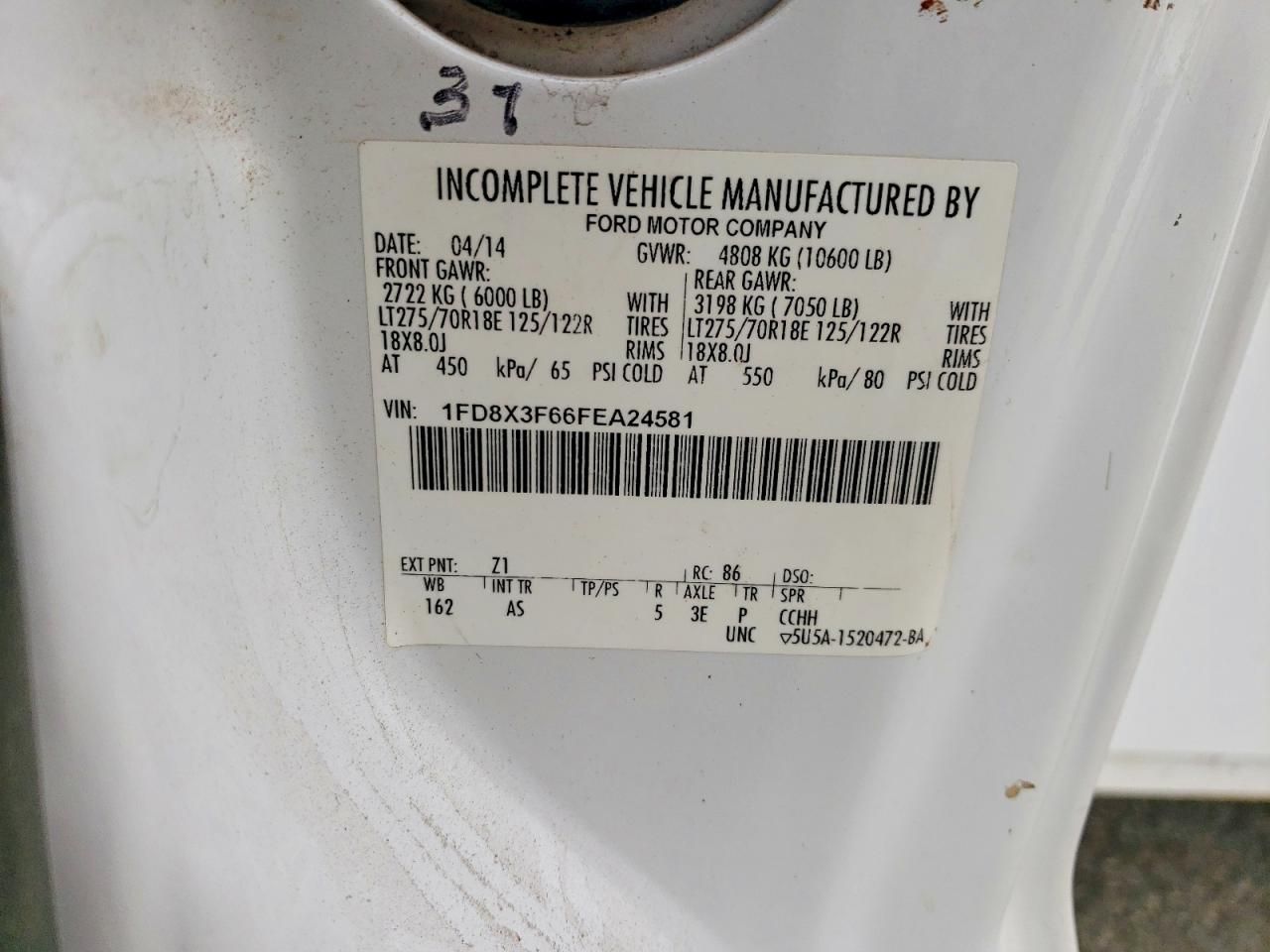 2015 Ford F350 Super