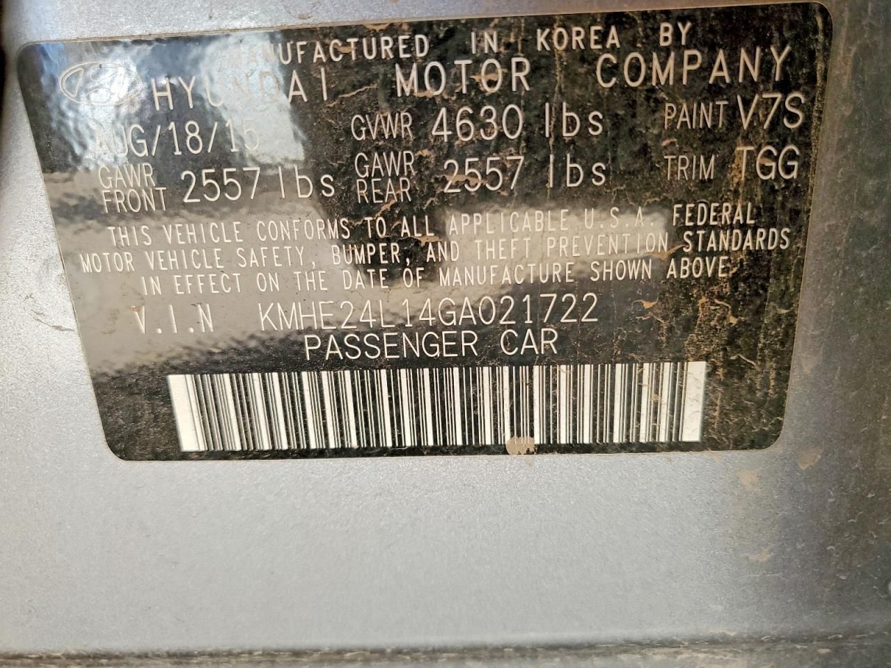 2016 Hyundai Sonata Hybrid