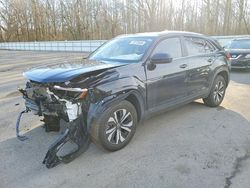 Volkswagen salvage cars for sale: 2024 Volkswagen Atlas Cross Sport se