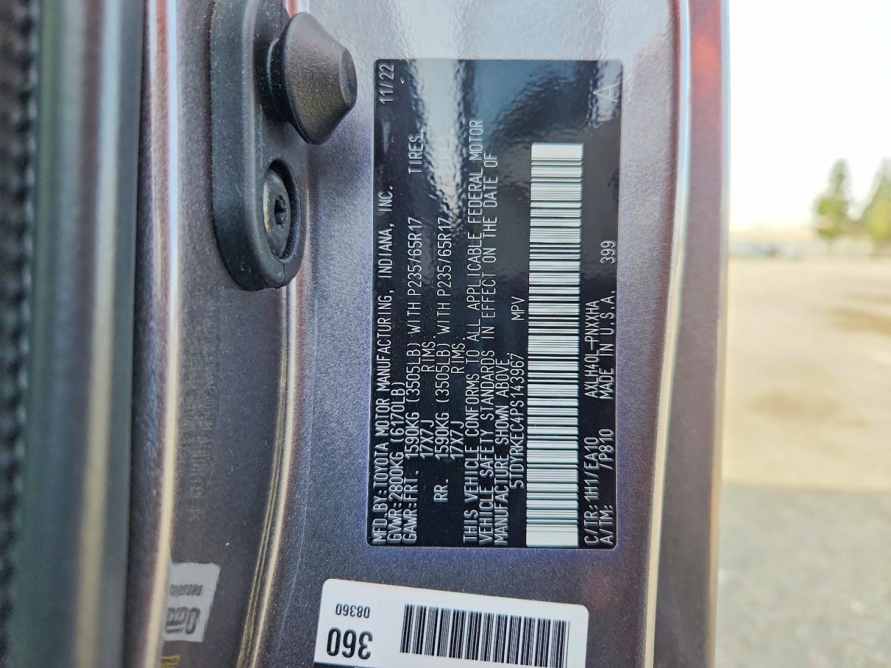 2023 Toyota Sienna xle 7-passenger