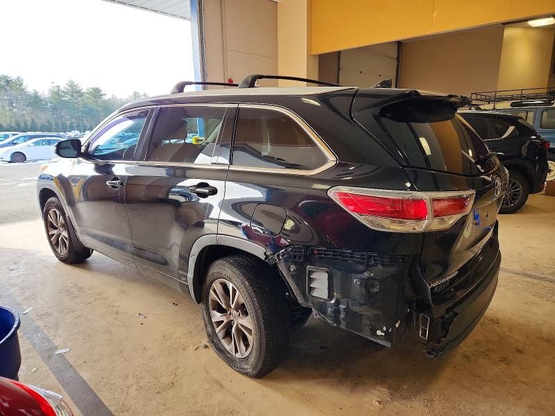 2015 Toyota Highlander xle