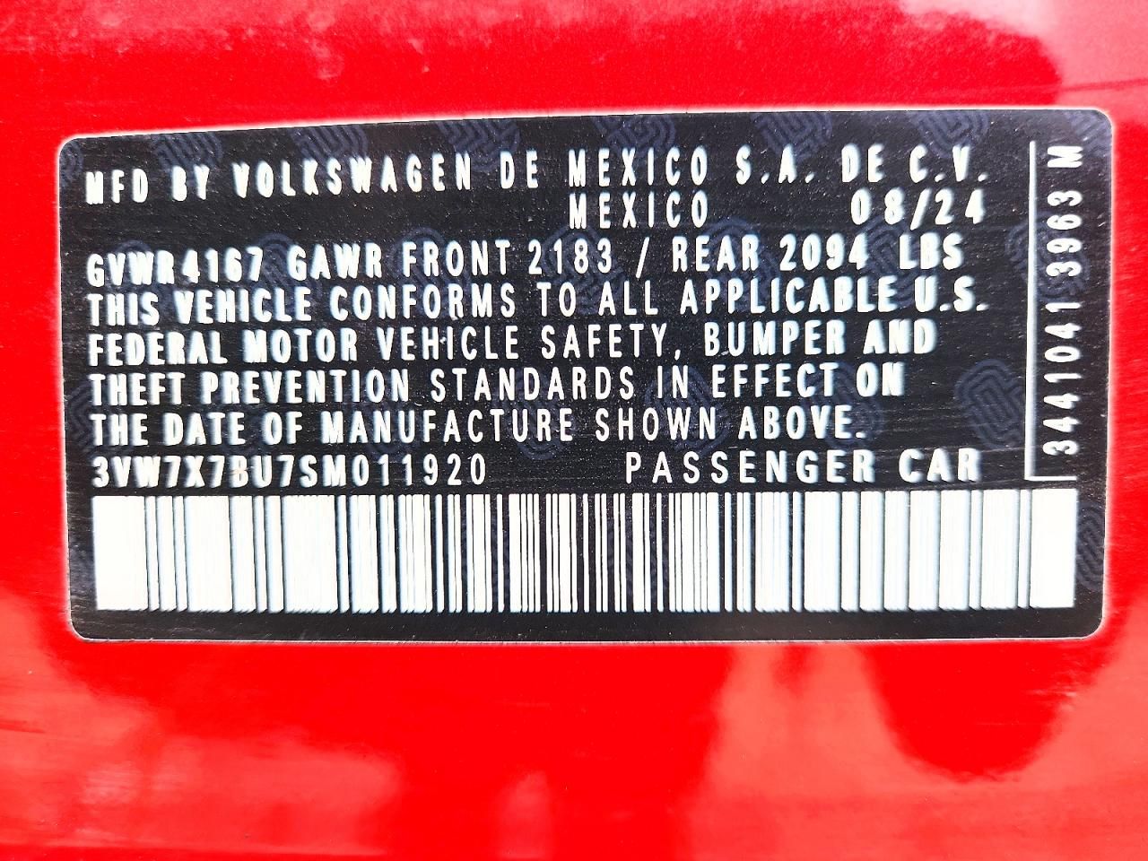 2025 Volkswagen Jetta se