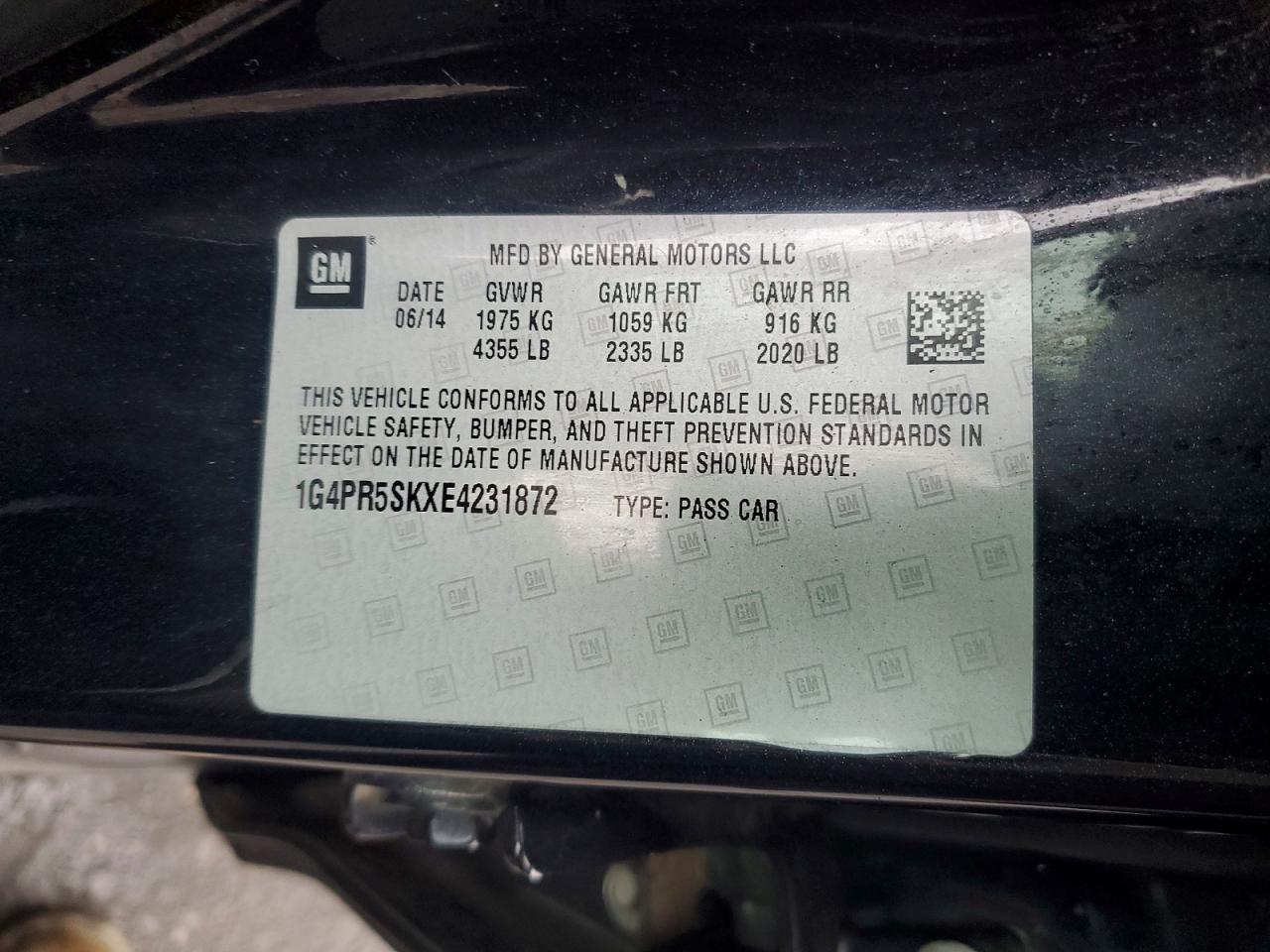 2014 Buick Verano Convenience