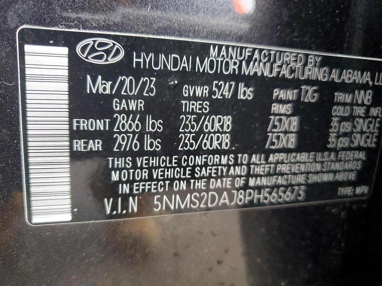 2023 Hyundai Santa fe sel