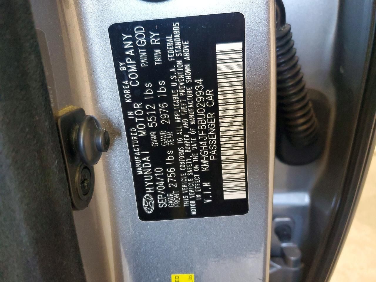 2011 Hyundai Equus Signature