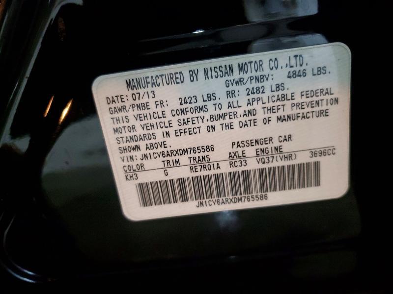 2013 Infiniti G37 Sedan x