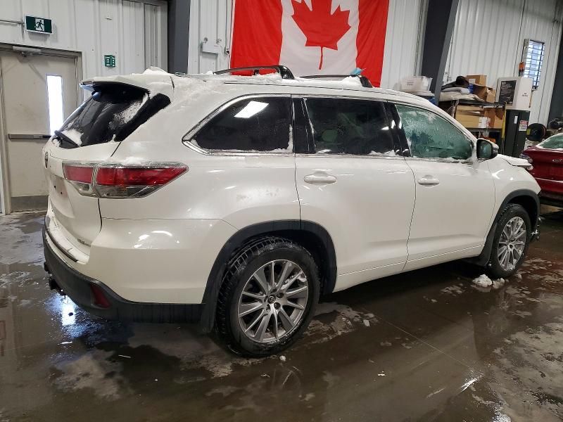 2016 Toyota Highlander xle