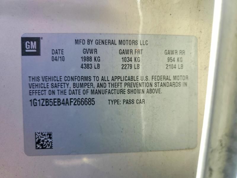 2010 Chevrolet Malibu ls