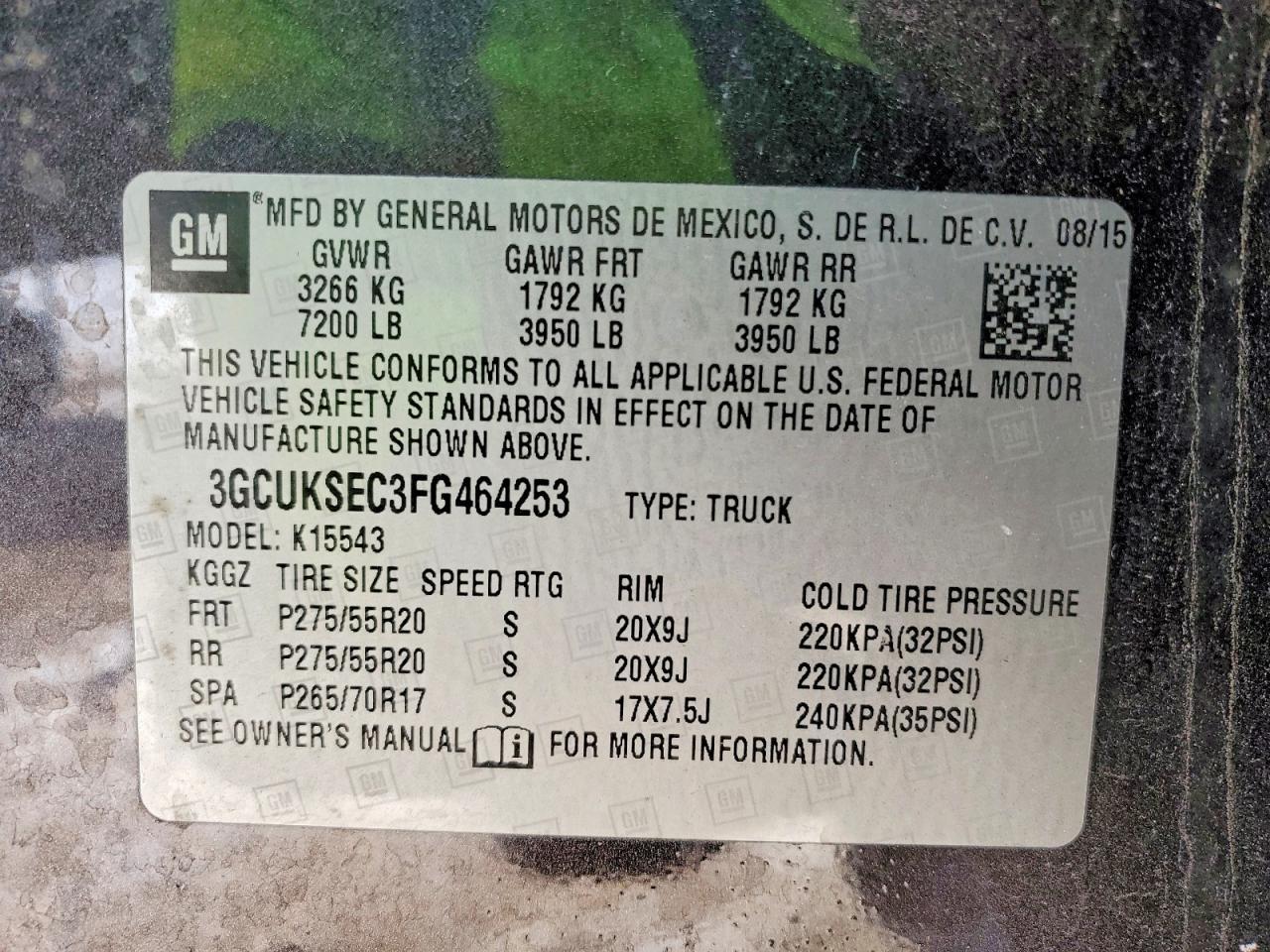 2015 Chevrolet Silverado K1500 LTZ