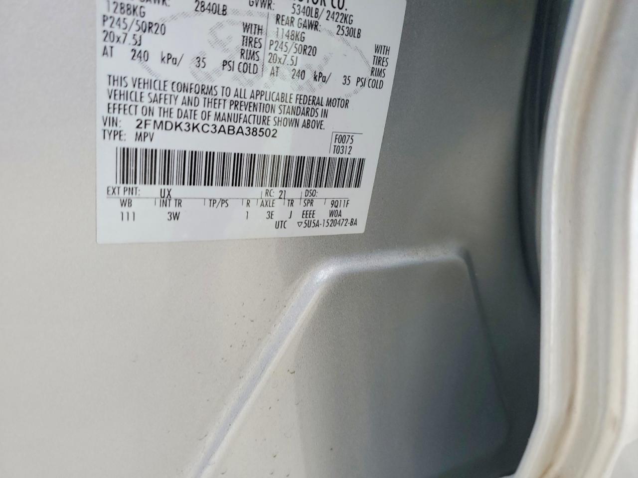 2010 Ford Edge Limited