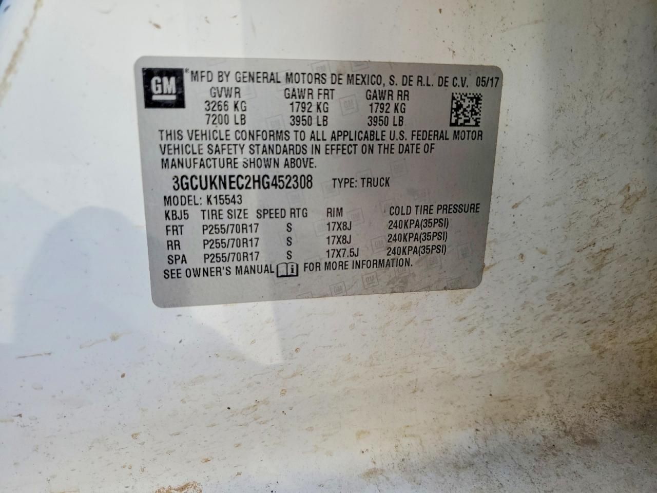 2017 Chevrolet Silverado K1500