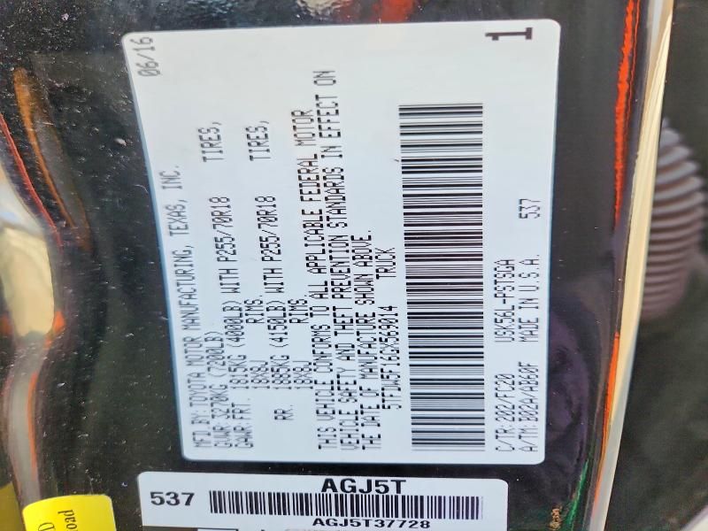 2016 Toyota Tundra Crewmax SR5