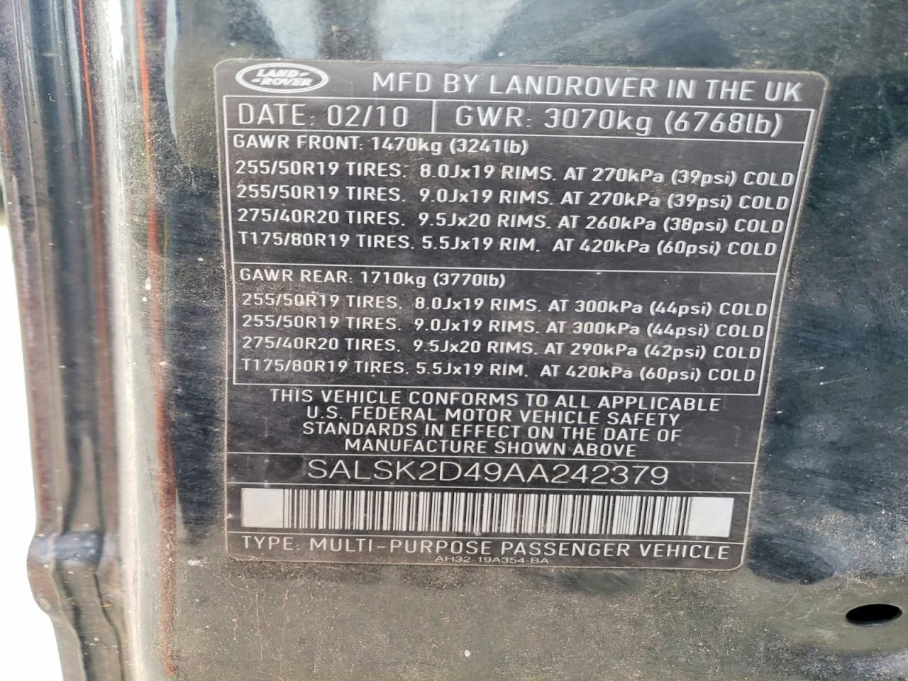 2010 Land Rover Range Rover Sport lux