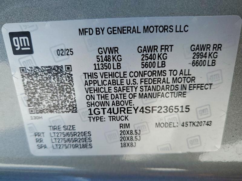 2025 GMC Sierra K2500 Denali