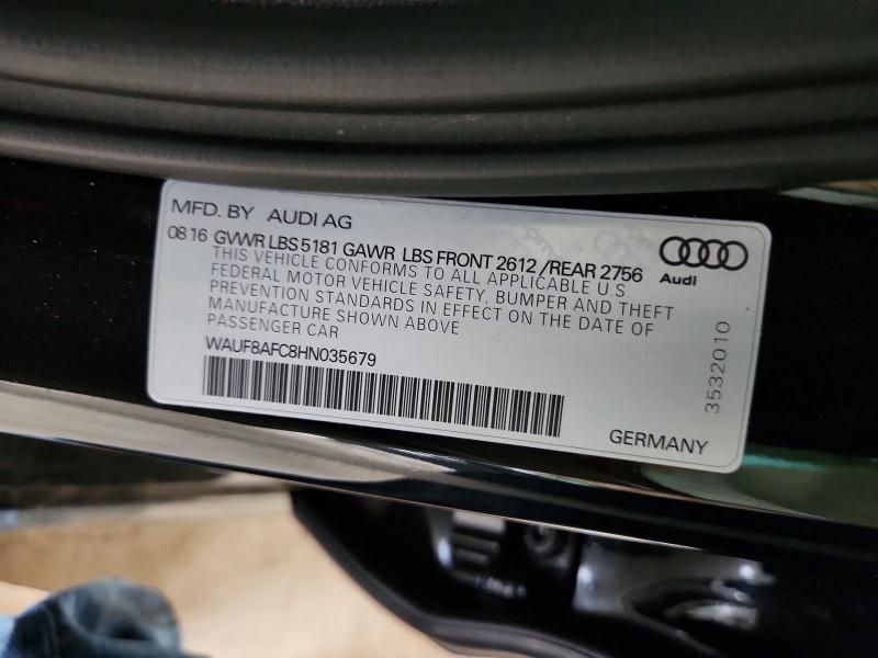 2017 Audi A6 Premium