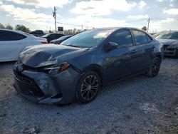 Toyota salvage cars for sale: 2017 Toyota Corolla l