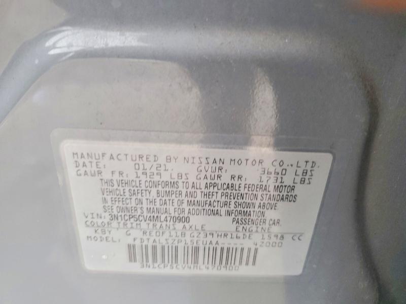 2021 Nissan Kicks sv