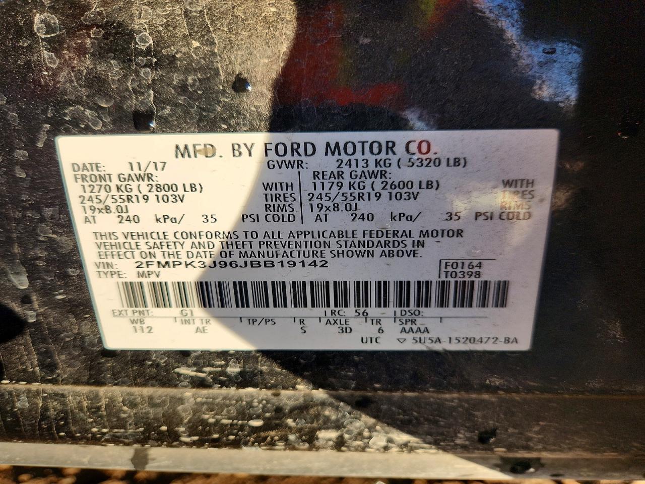 2018 Ford Edge sel
