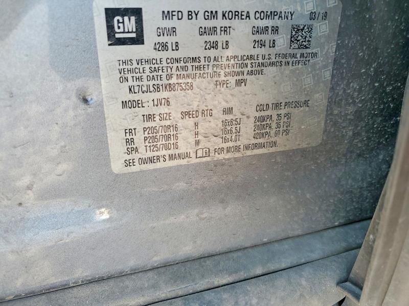 2019 Chevrolet Trax 1LT