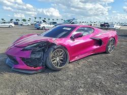 Chevrolet Corvette salvage cars for sale: 2021 Chevrolet Corvette Stingray 2LT