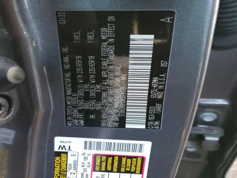 2022 Toyota Highlander xle