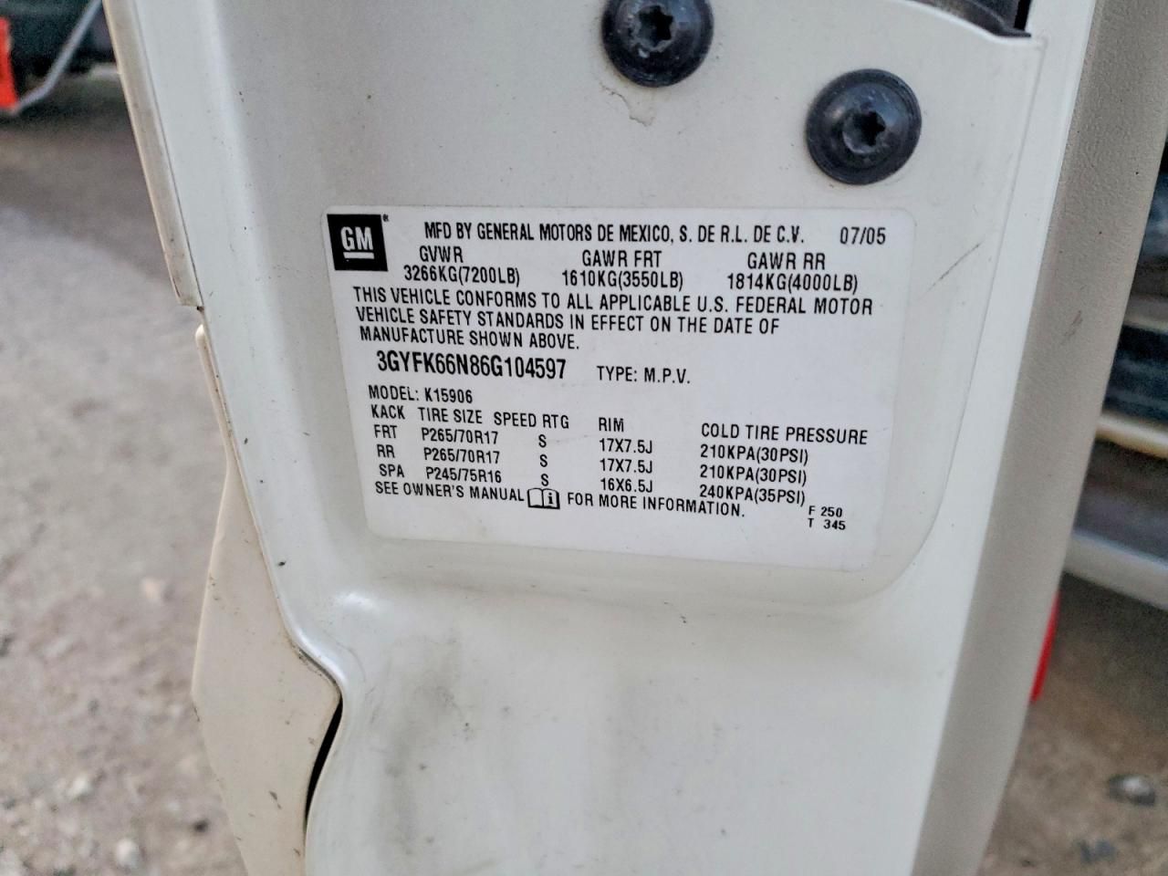 2006 Cadillac Escalade esv