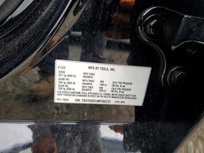2022 Tesla Model y