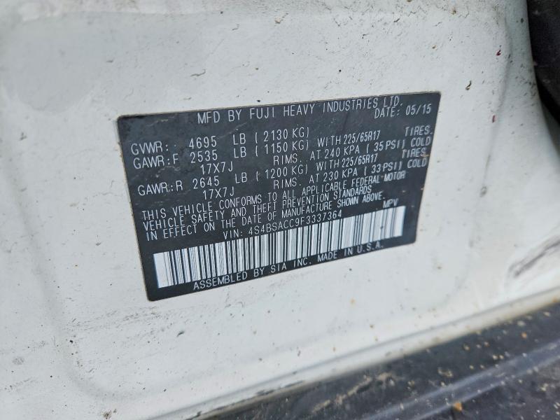 2015 Subaru Outback 2.5i Premium