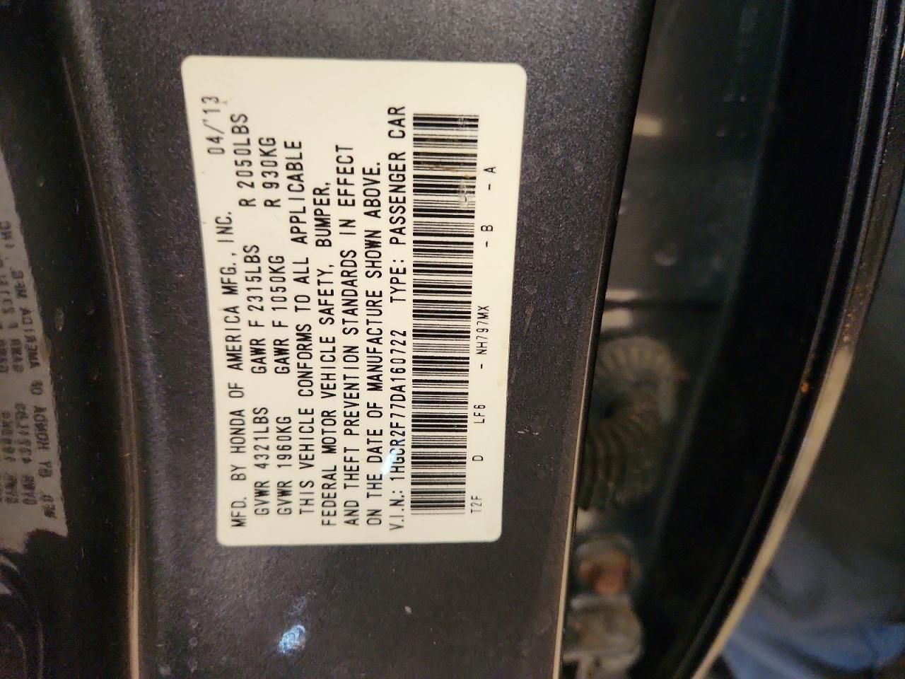 2013 Honda Accord ex