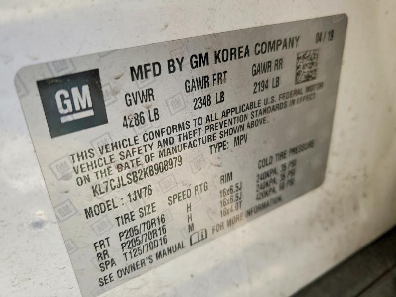 2019 Chevrolet Trax 1LT