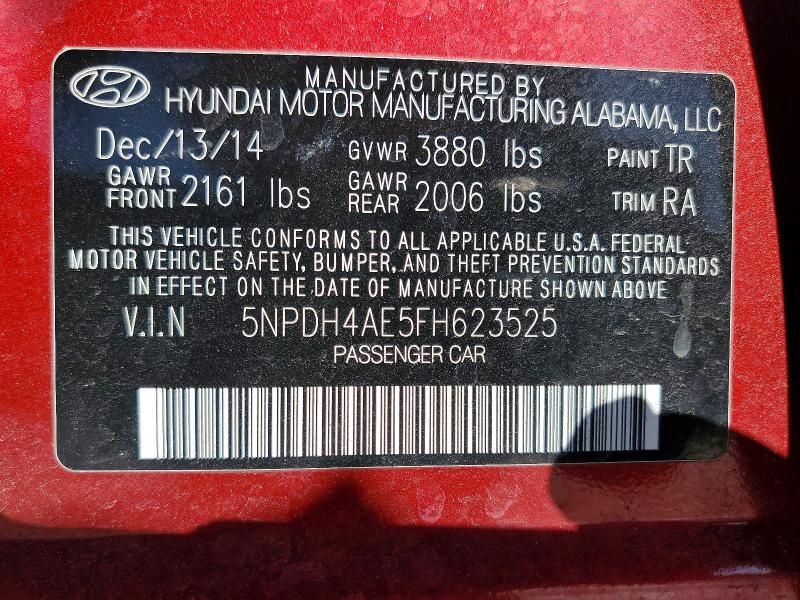 2015 Hyundai Elantra se