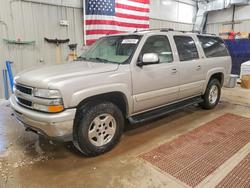 Chevrolet salvage cars for sale: 2005 Chevrolet Suburban K1500
