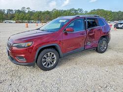 Salvage cars for sale from Copart Houston, TX: 2020 Jeep Cherokee Latitude Plus