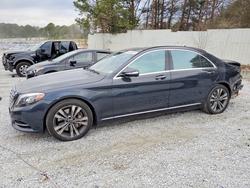 Mercedes-Benz S-class salvage cars for sale: 2017 Mercedes-Benz S 550 4matic