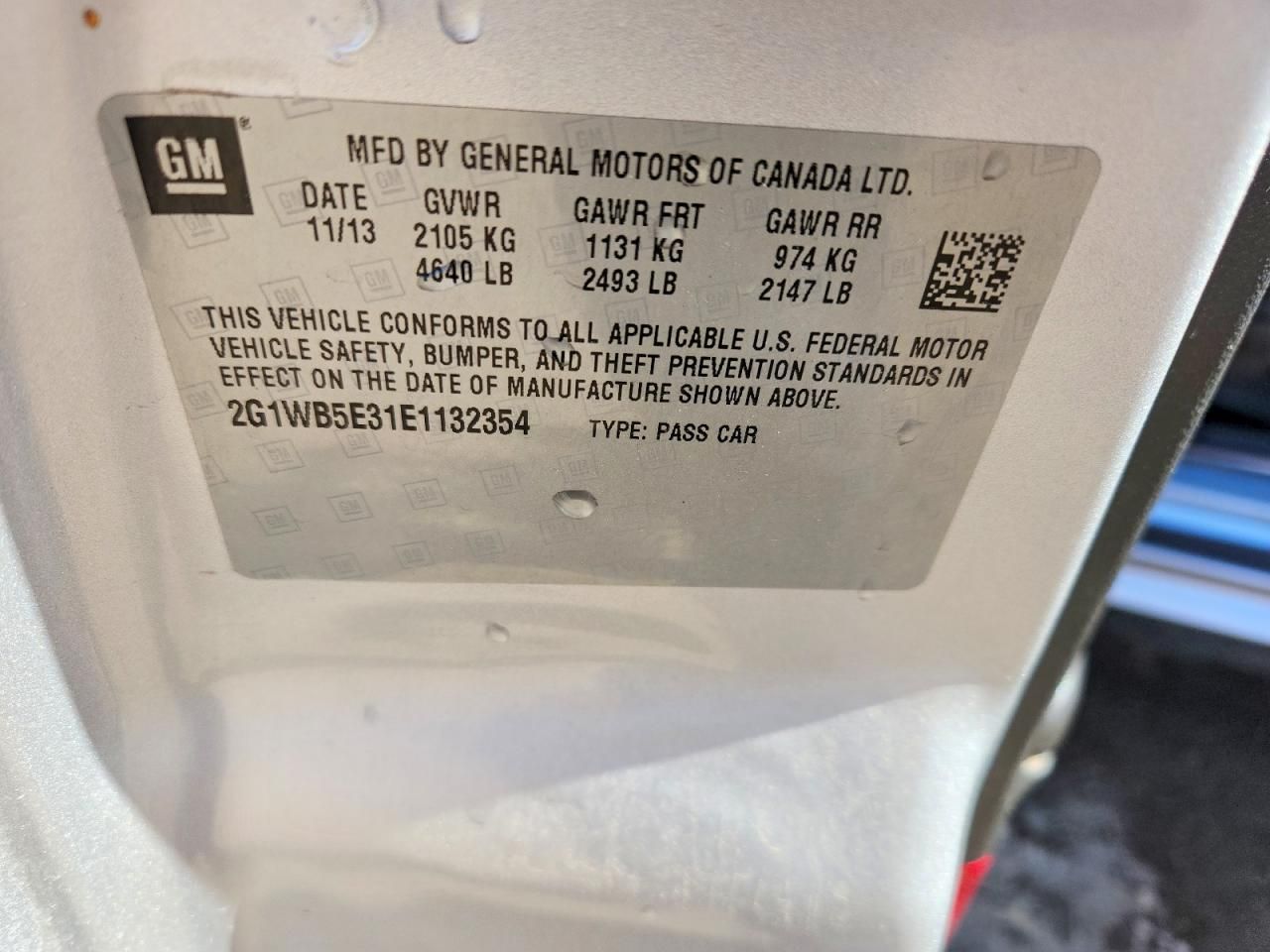 2014 Chevrolet Impala Limited lt