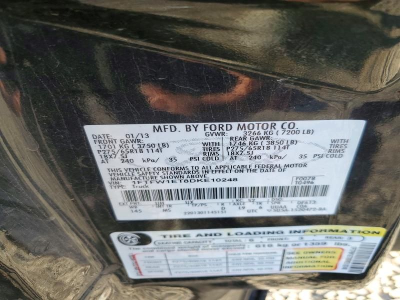 2013 Ford F150 Supercrew