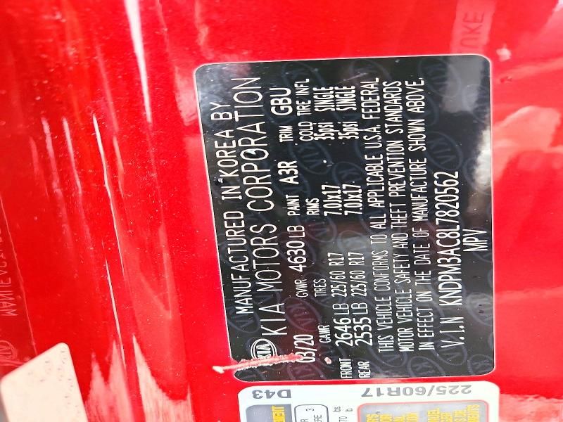 2020 KIA Sportage lx