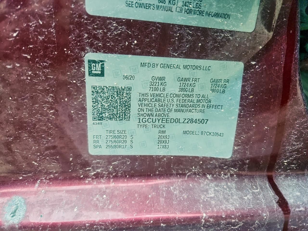 2020 Chevrolet Silverado K1500 rst