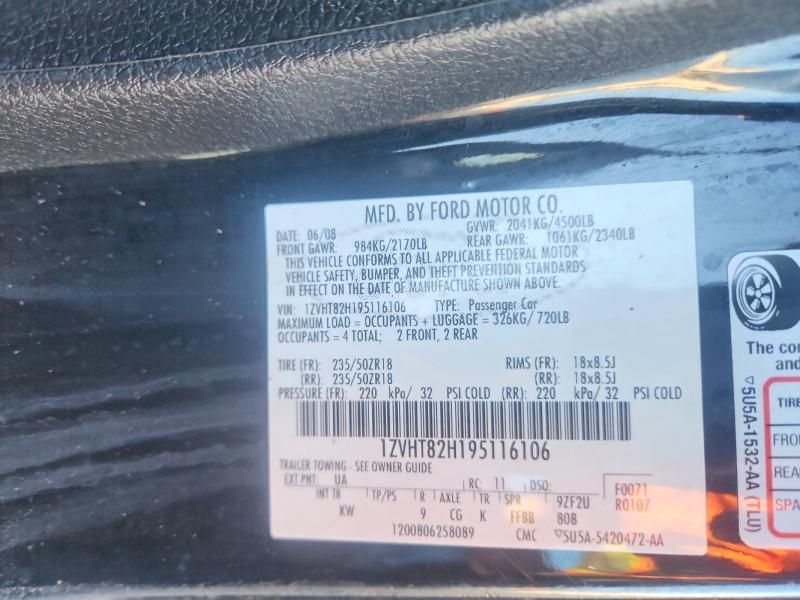 2009 Ford Mustang gt