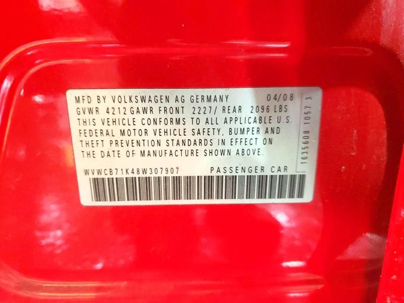 2008 Volkswagen Rabbit