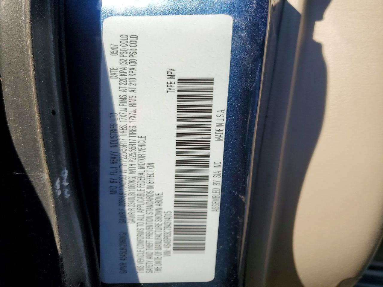 2008 Subaru Outback 2.5xt Limited