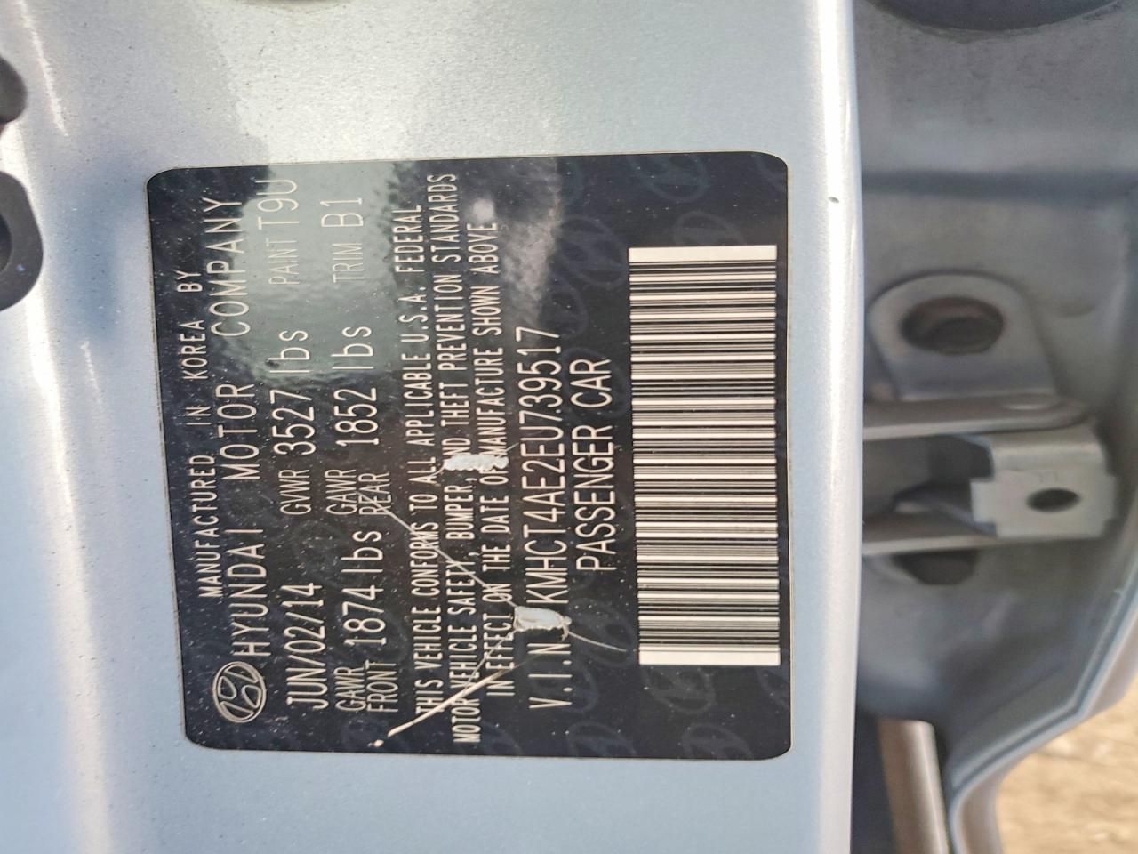 2014 Hyundai Accent gls