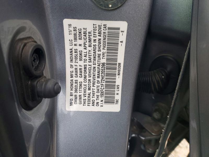 2017 Honda Civic exl