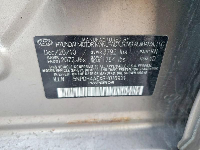 2011 Hyundai Elantra gls