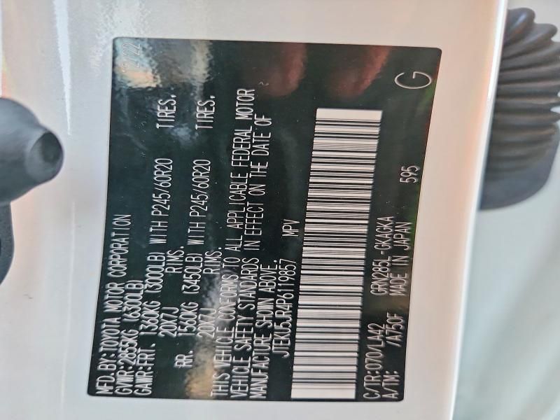 2023 Toyota 4runner Limited